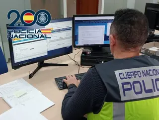 Policía Nacional en foto de archivo