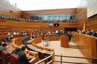 Pleno de constitución de las Cortes de Castilla y León. ICAL. Foto de archivo