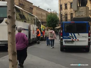 Accidente en la plaza del empresario (1)