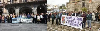 Manifestaciones de repulsa contra la violencia machista