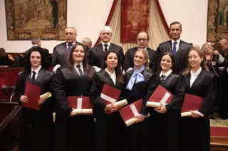 Celebración del acto solemne y togado, fiesta de la Abogacía salmantina