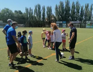 Ana Suárez visita las actividades de la Fundación Eusebio Sacristán | Com. Ayuntamiento de Salamanca