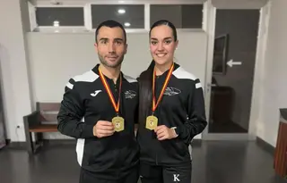 Campeonato Regional Senior 2025 de Valladolid en el que participaron Kike Nieto y Daniella Sánchez