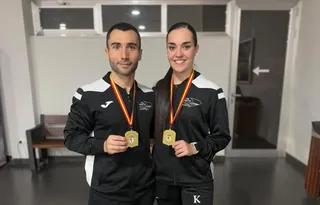 Campeonato Regional Senior 2025 de Valladolid en el que participaron Kike Nieto y Daniella Sánchez