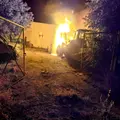 Incendio en un taller en Ledesma. Asociación de Bomberos de Ledesma
