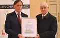 Godofredo García junto a Carlos García Carbayo