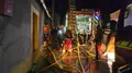 Las llamas amenazan a varias viviendas en Topas