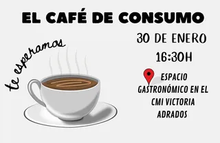Cartel Café de Consumo, la nueva iniciativa de la Oficina Municipal de Información al Consumidor