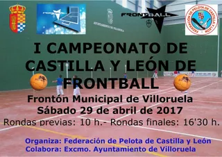 Villoruela acoge el primer Campeonato de Castilla y León de FrontBall