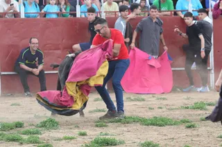 Capea en Villares de la Reina con motivo de las fiestas del Corpus