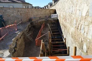Destapan los orígenes romanos de la Muralla