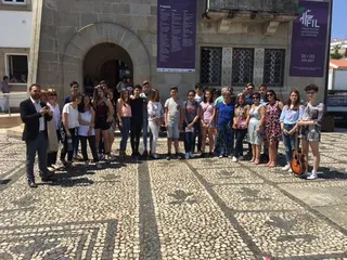 El Colegio Calasanz participa en el primer Festival Internacional de Literatura en Freixo