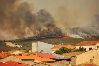 Vicente ICAL . El incendio forestal de Monsagro (Salamanca) (5)