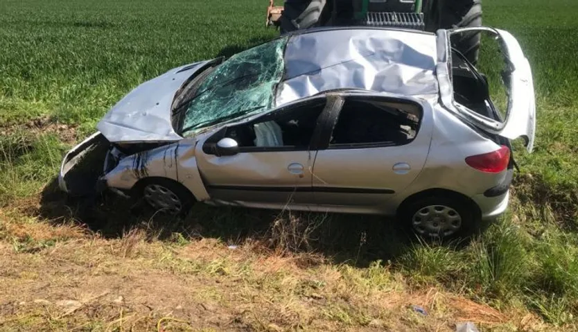 Accidente en la carretera de Alba de Tormes