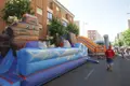 Hinchables en el barrio Garrido. ARCHIVO 