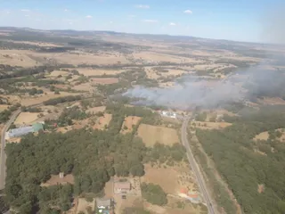 incendio en Linares de Riofrío | Naturaleza CyL
