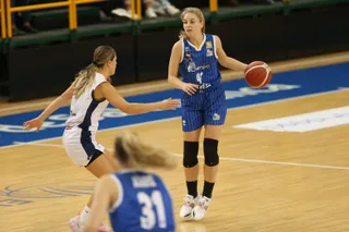 Samuelson, en el choque ante Gernika / FOTO SALAMANCA24HORAS.COM