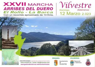 Cartel XXVII Marcha Arribes del Duero | Vía Ayuntamiento de Vilvestre
