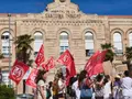 Protestas a Las Puertas De La Santísima Trinidad Por Megalab