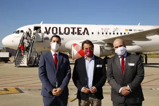 El aeropuerto de Matacán (Salamanca) recibe su primer vuelo de pasajeros desde 2019