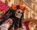 Cartel del Altar de los Muertos que habrá en la Casa de las Conchas