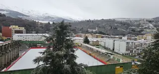 Nieve en la provincia de Salamanca este lunes 9 de marzo