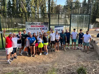Participantes torneo solidario YMCA