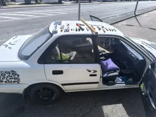 Vehículo interceptado. Guardia Civil