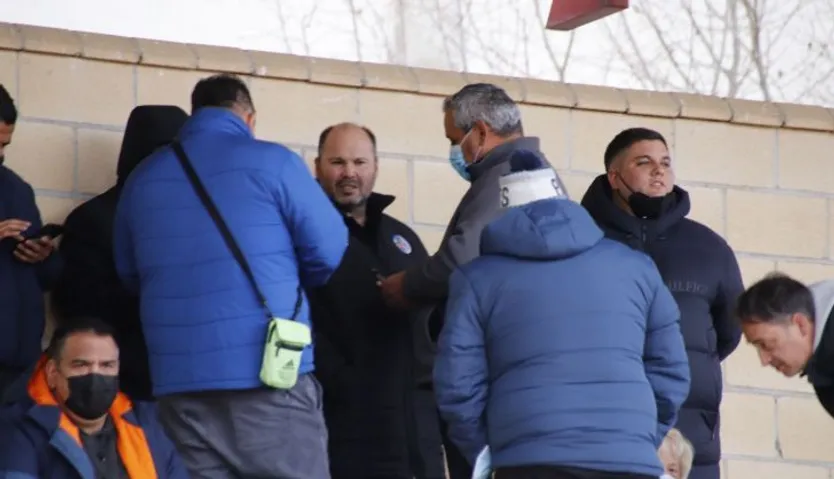 Lovato, en Las Pistas para ver al Ribert | FOTO SALAMANCA24HORAS.COM