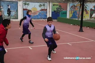 Imagen de un partido de baloncesto de Juegos Escolares / FOTO SALAMANCA24HORAS.COM