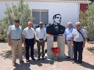 Pedrosillo de Alba rinde emotivo homenaje a Andrés Alonso Polo en el centenario de su fallecimiento