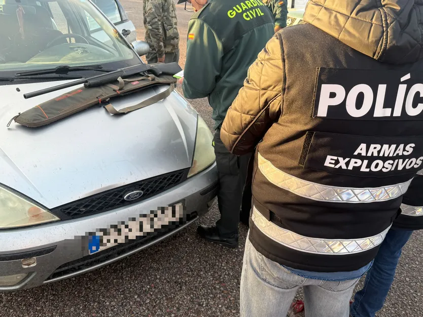 Fiscalización de armas. Control Guardia Civil
