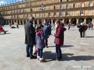 “Salamanca QR”: Los alumnos de Maristas conocen la ciudad de una forma diferente