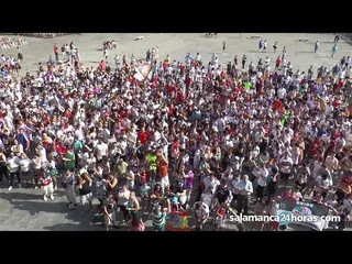 Recepción al Salmantino en el Ayuntamiento de Salamanca