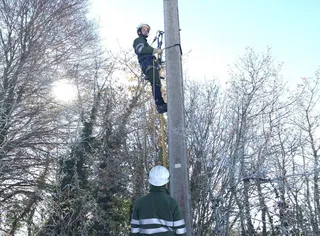 Garantizando la calidad de suministro en Castilla y León durante el temporal de enero 2018