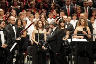 Los coros y banda municipales interpretan Carmina Burana