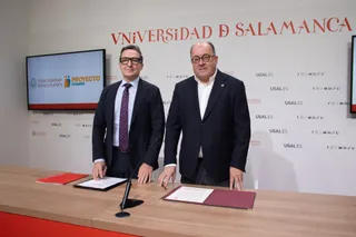 Juan Manuel Corchado y Manuel Muiños | Comunicación USAL