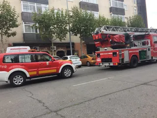 Una freidora causa un incendio en un mesón de la calle Corbacera