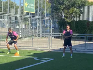 Mawi Sánchez, junto a Borja Díaz | FOTO SALAMANCA24HORAS.COM