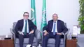 El Rector Juan Manuel Corchado Rodríguez Y El Presidente De La Aastmt, Ismail Abdel Ghaffar Ismail Farag | Comunicación Universidad De Salamanca