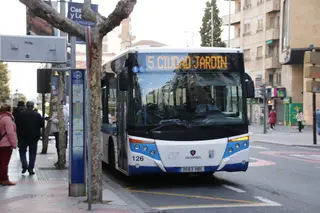 Autobús urbano en Salamanca