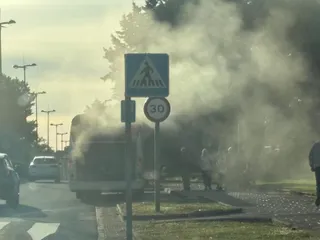 Desalojan un autobús en Santa Marta por presencia de humo | s24h