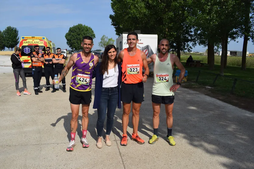 Clasificados categoría masculina del II Cross Benéfico