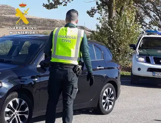 Control de la Guardia Civil. GUARDIA CIVIL. Archivo