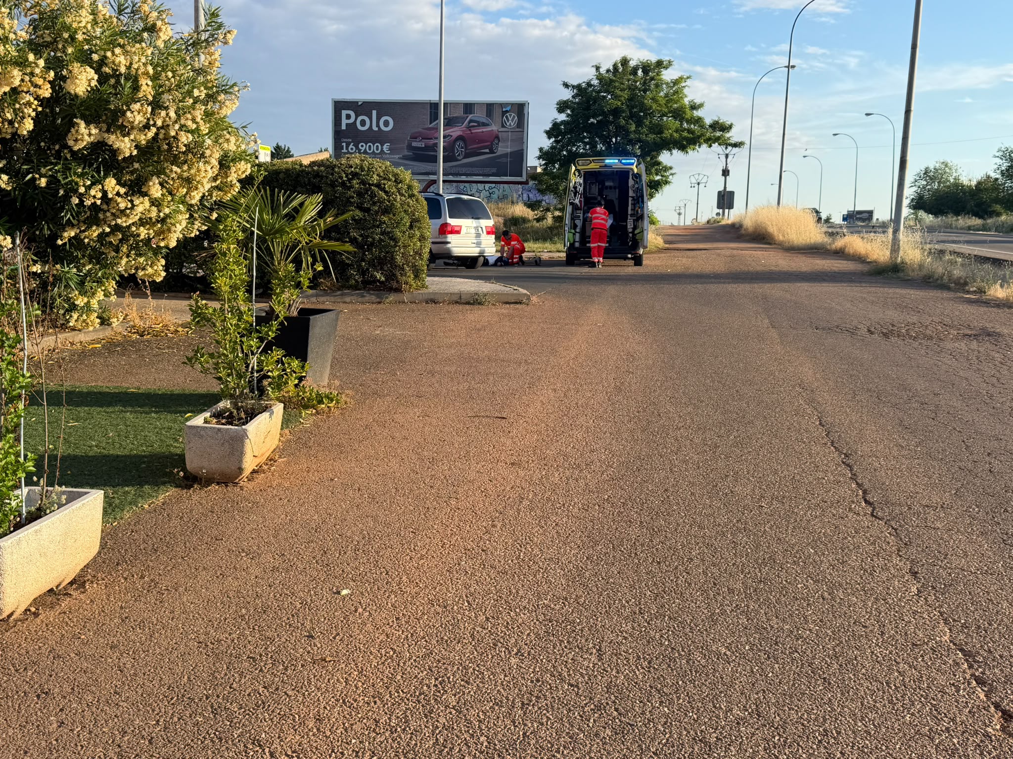 Atropello Carretera De Zamora Con Calle Babia Salamanca  (2)