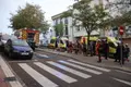 Intervención de los bomberos en la calle San Luis de Gonzaga