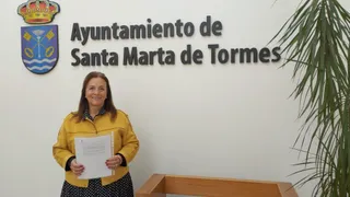Mari Cruz Gacho, concejala de Bienestar Social del Ayuntamiento de Santa Marta | Ayuntamiento de Santa Marta