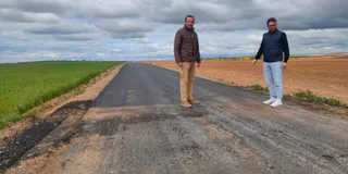 Pavimentacion Carretera Carrascal de Barregas