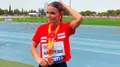 La atleta de la USAL Carla Rodríguez, seleccionada para el Mundial Sub-20 de Atletismo