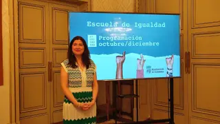La concejala de Familia e Igualdad de Oportunidades, Miryam Rodríguez presenta la programación de la Escuela Municipal de Igualdad(2)